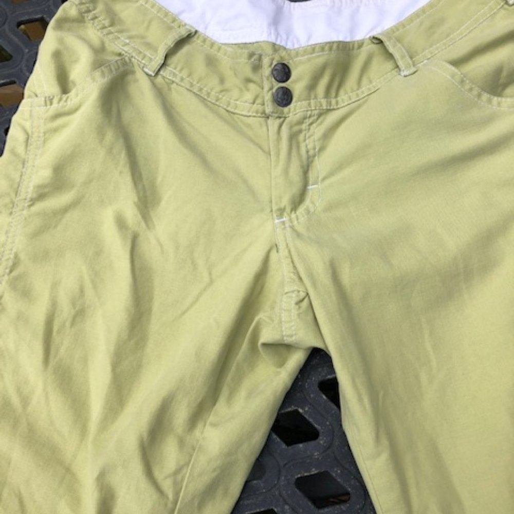 Light Green Prana Capris, Size Small